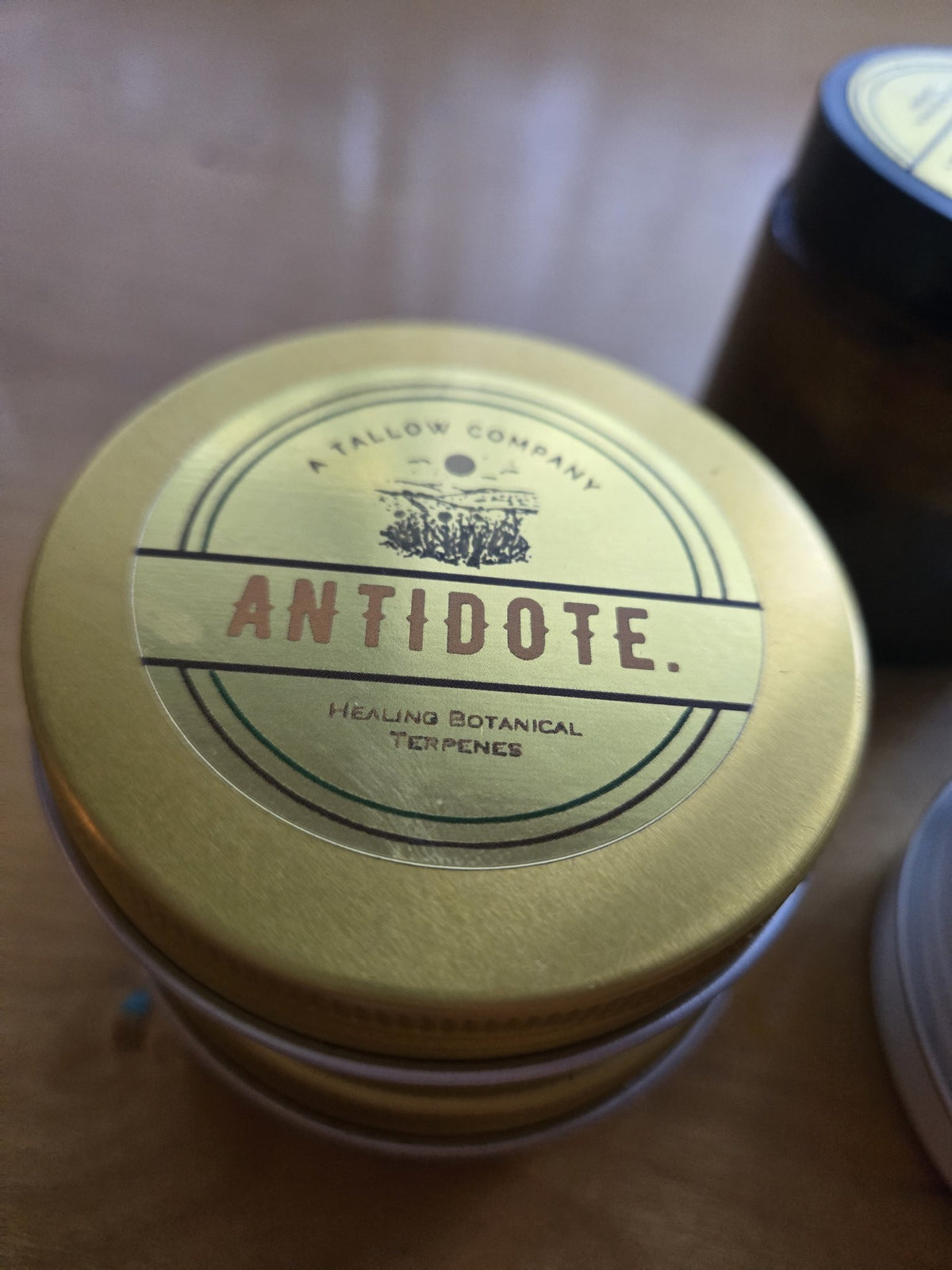 Antidote Peaches & Cream, 60ml gold tin
